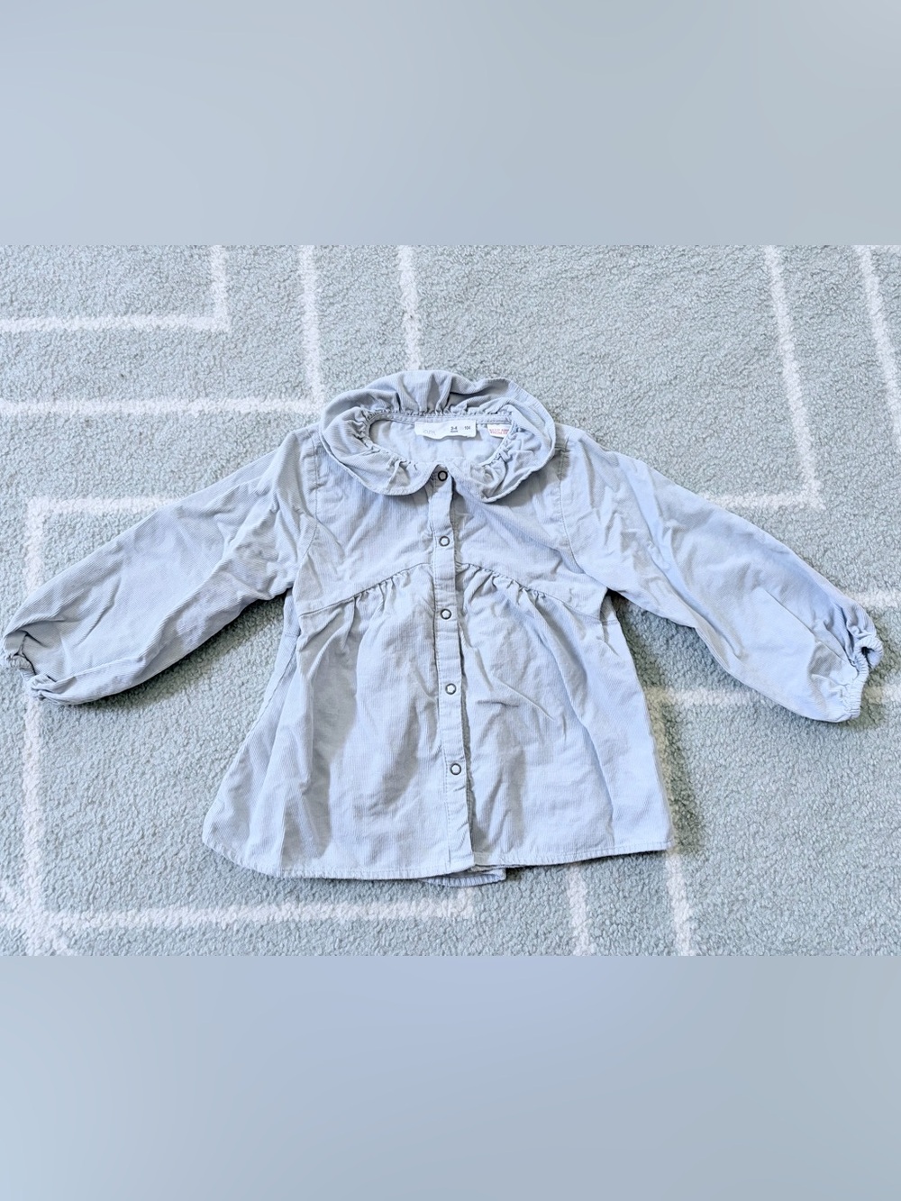 Zara Girls Corduroy Top - 3-4T